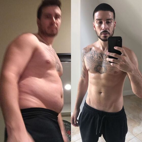 before and after treatment with these Matcha